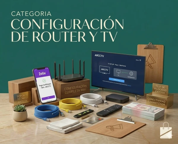 Configuración de TV inteligente (SamartTV) y Router's foto | CamiJuly  |  BizneCubano