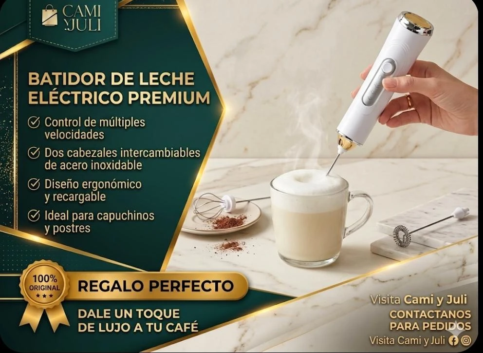 Batidor Eléctrico Recargable's foto | CamiJuly  |  BizneCubano