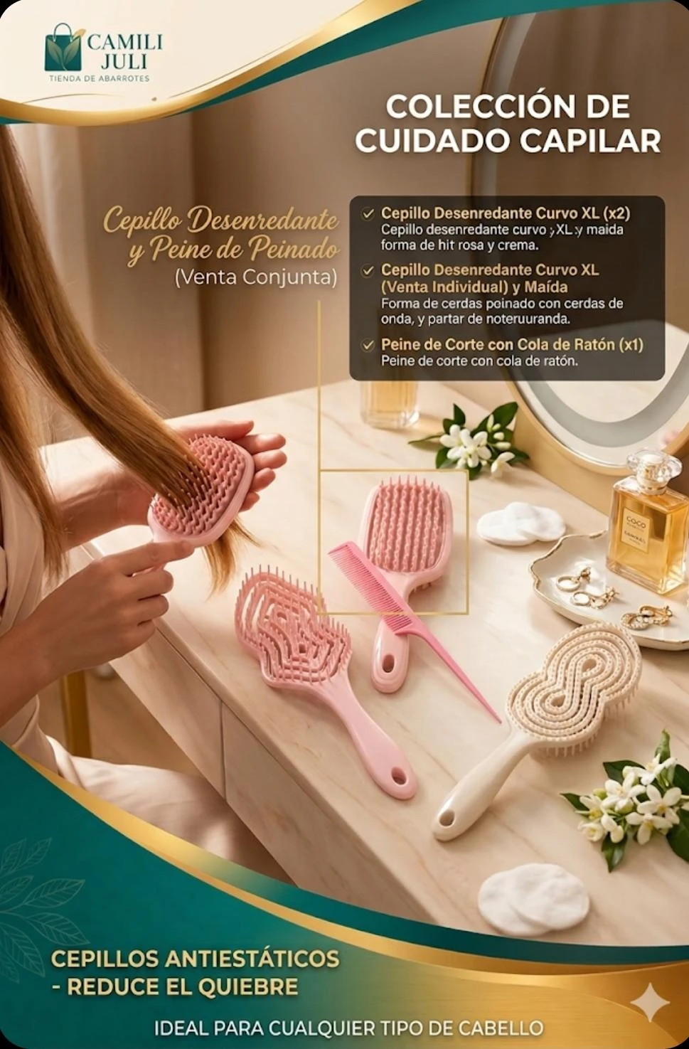 Cepillos para el cabello's foto | CamiJuly  |  BizneCubano