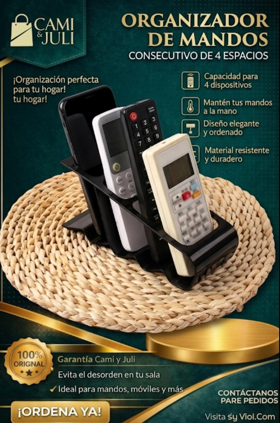 Organizador para Controles Remotos's foto | CamiJuly  |  BizneCubano