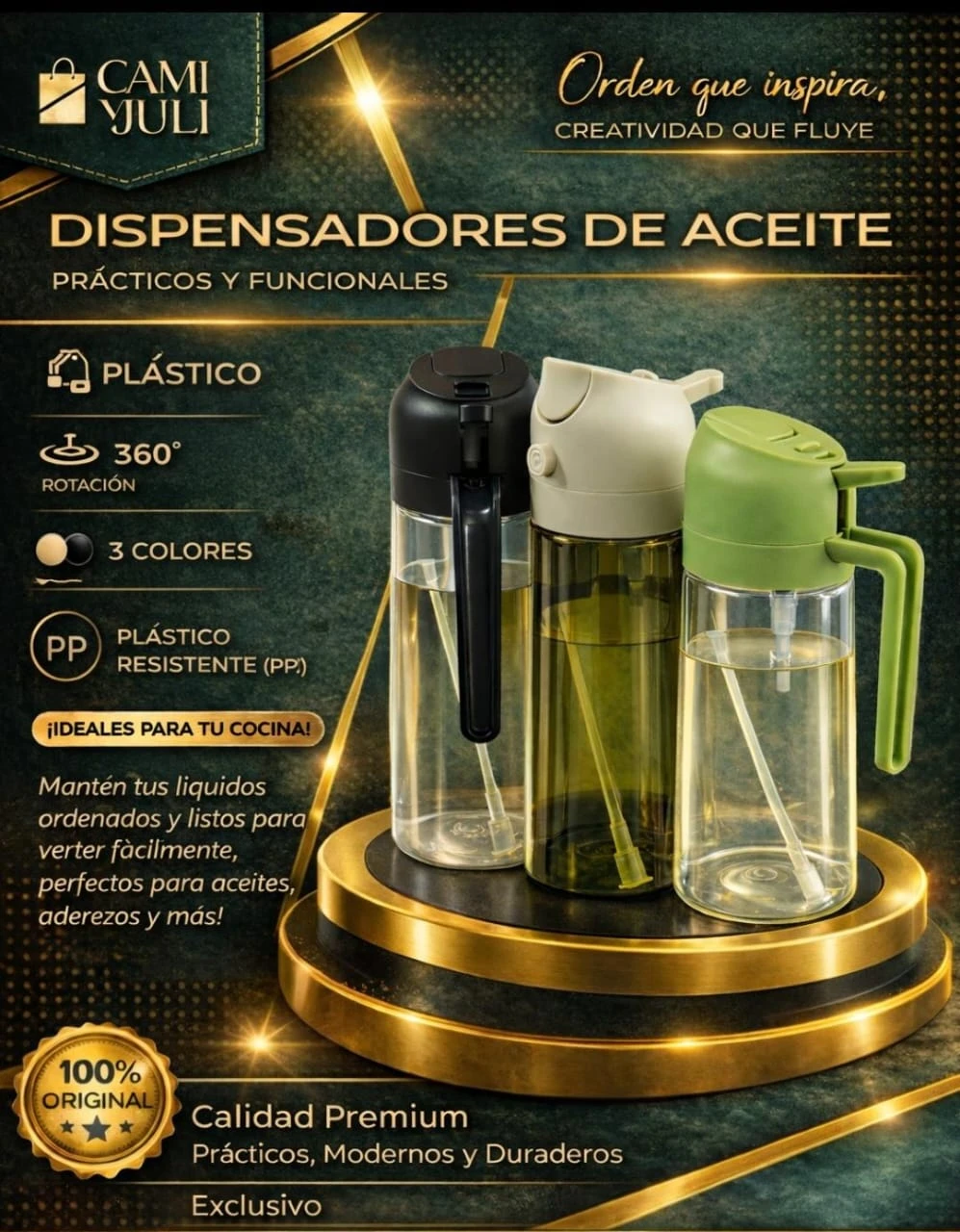 Rociador de aceite de cocina's foto | CamiJuly  |  BizneCubano