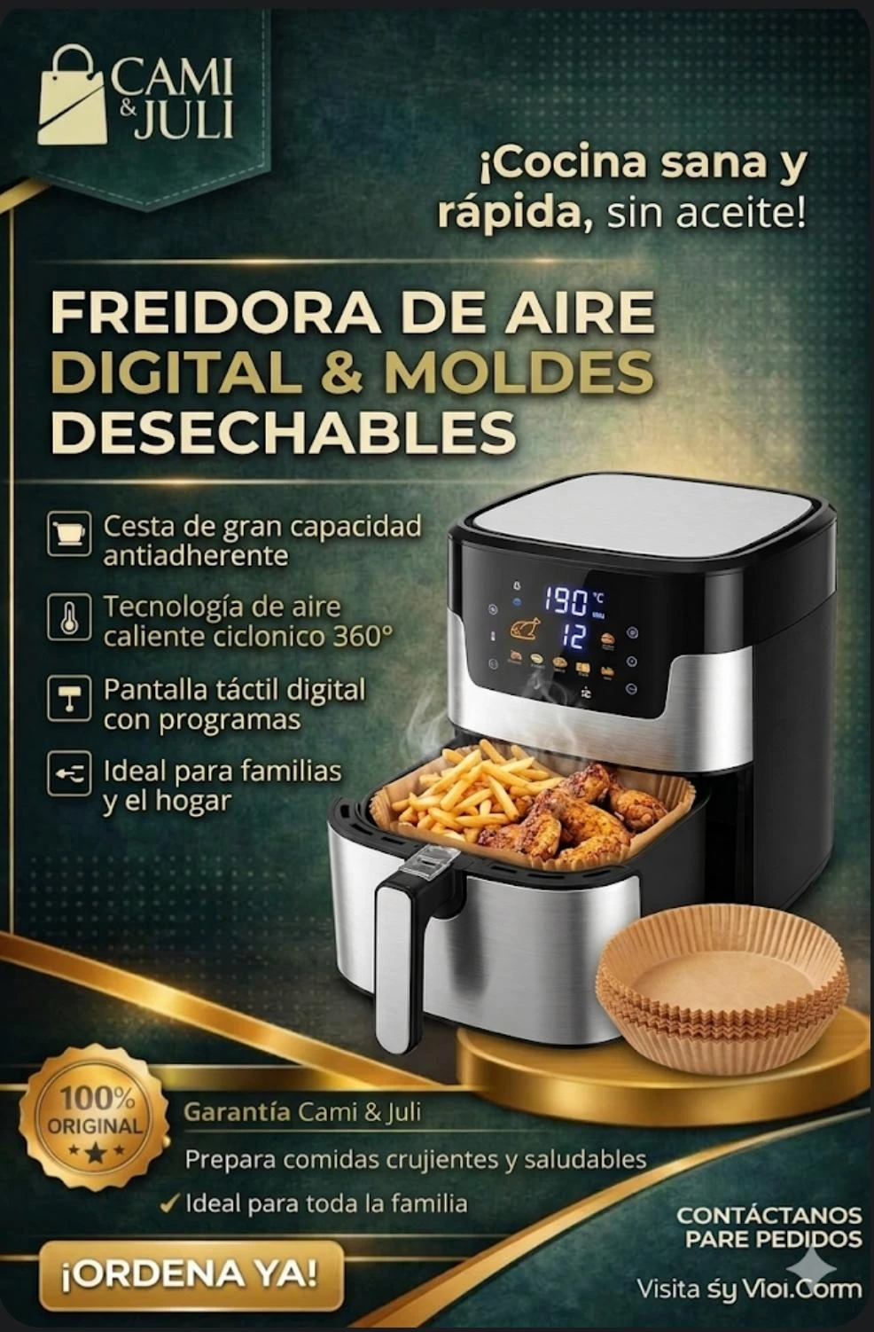 Freidora de Aire Digital's foto | CamiJuly  |  BizneCubano