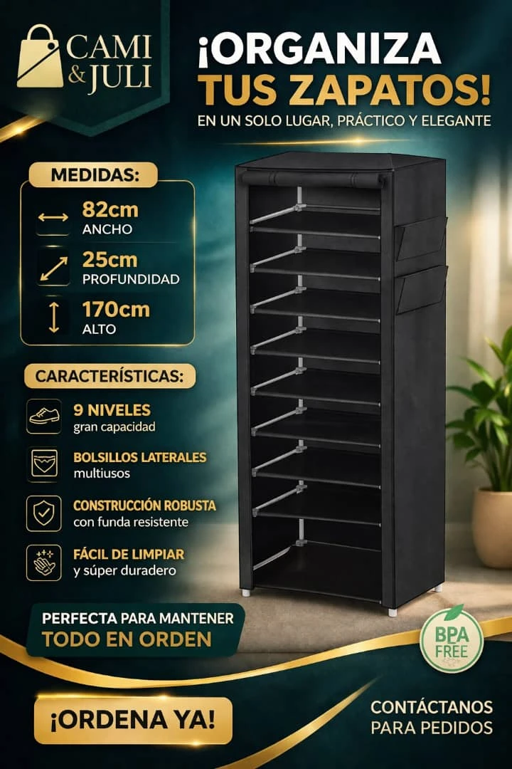 zapatera de 9 niveles's foto | CamiJuly  |  BizneCubano