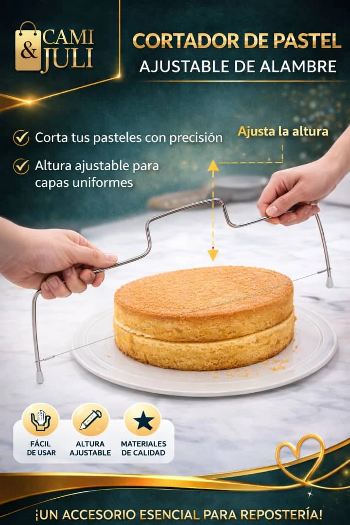 Cortador de pastel ajustable's foto | CamiJuly  |  BizneCubano