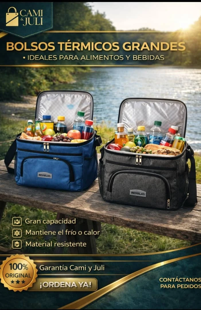 Bolso Térmico Grande's foto | CamiJuly  |  BizneCubano