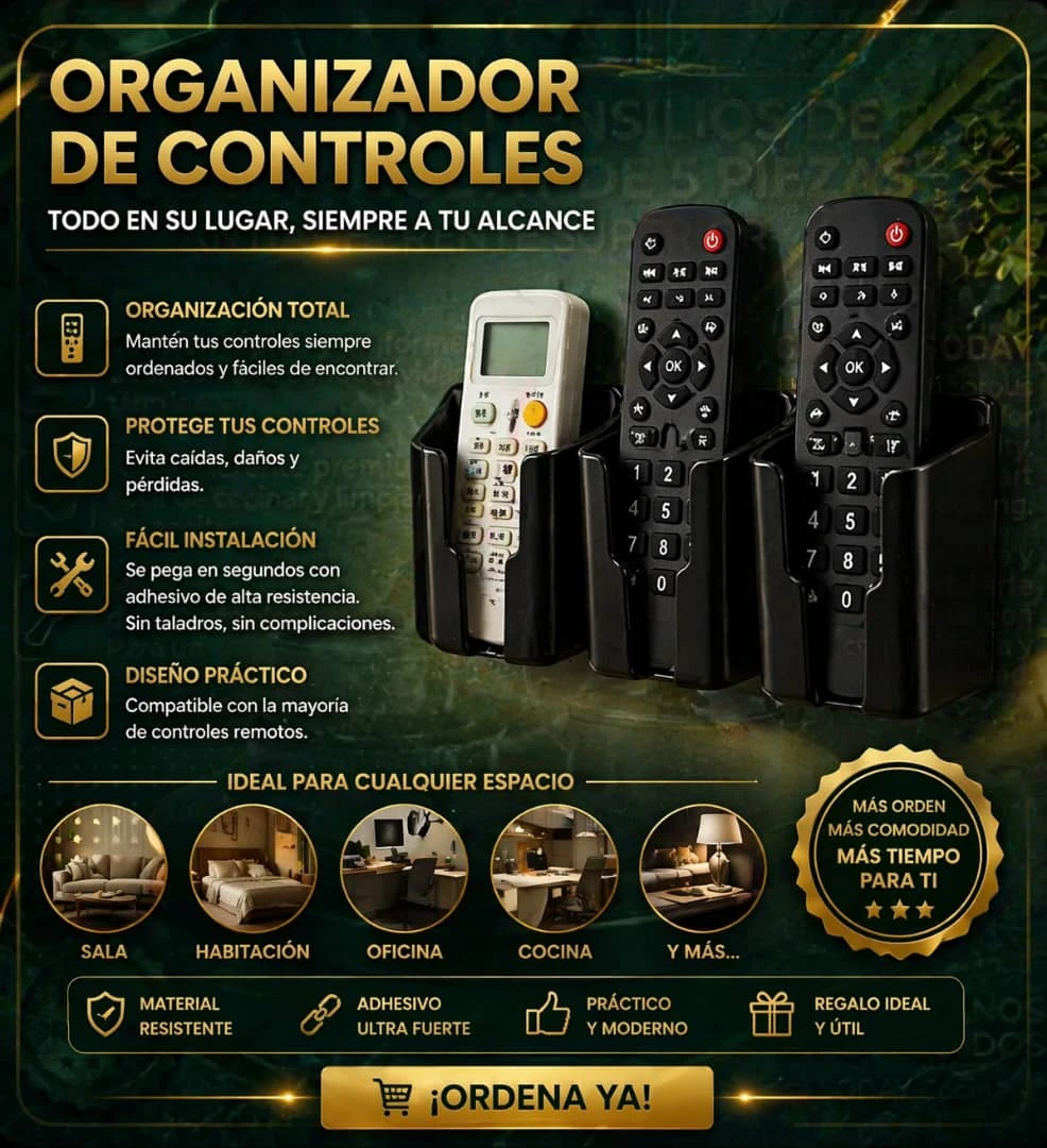 organizador de mandos para pared's foto | CamiJuly  |  BizneCubano