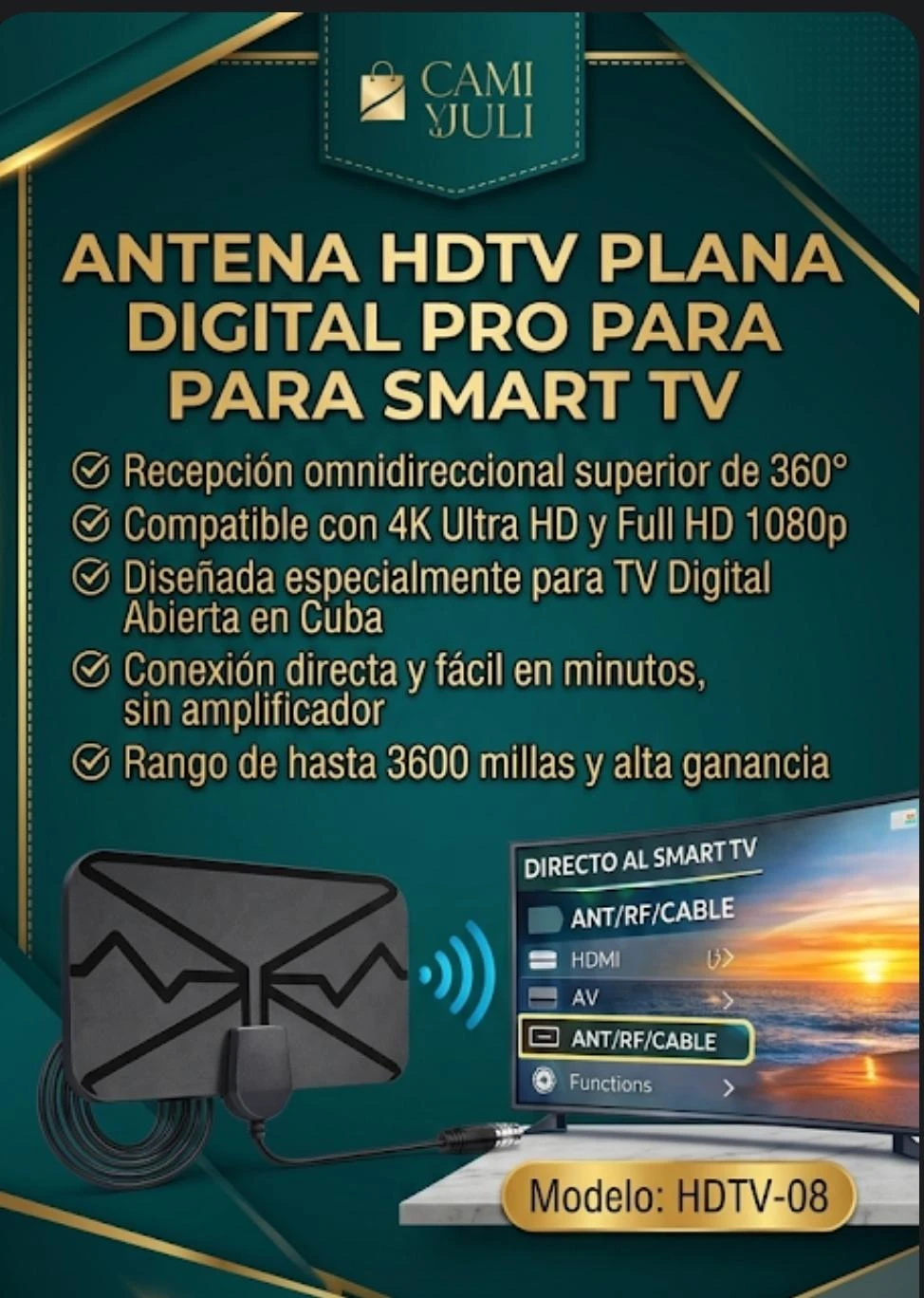 Antena para tv's foto | CamiJuly  |  BizneCubano